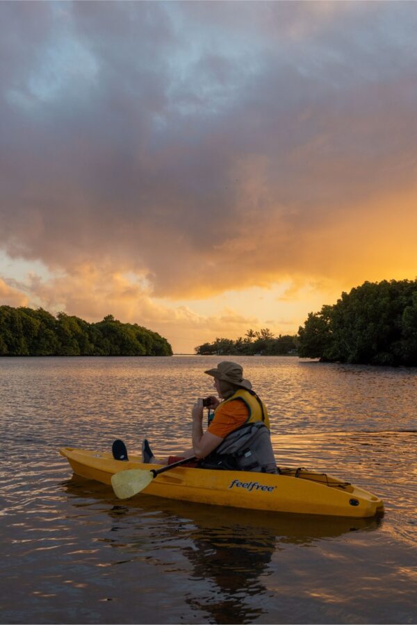 Kayak at Sunset on the Tamarin River - Image 9