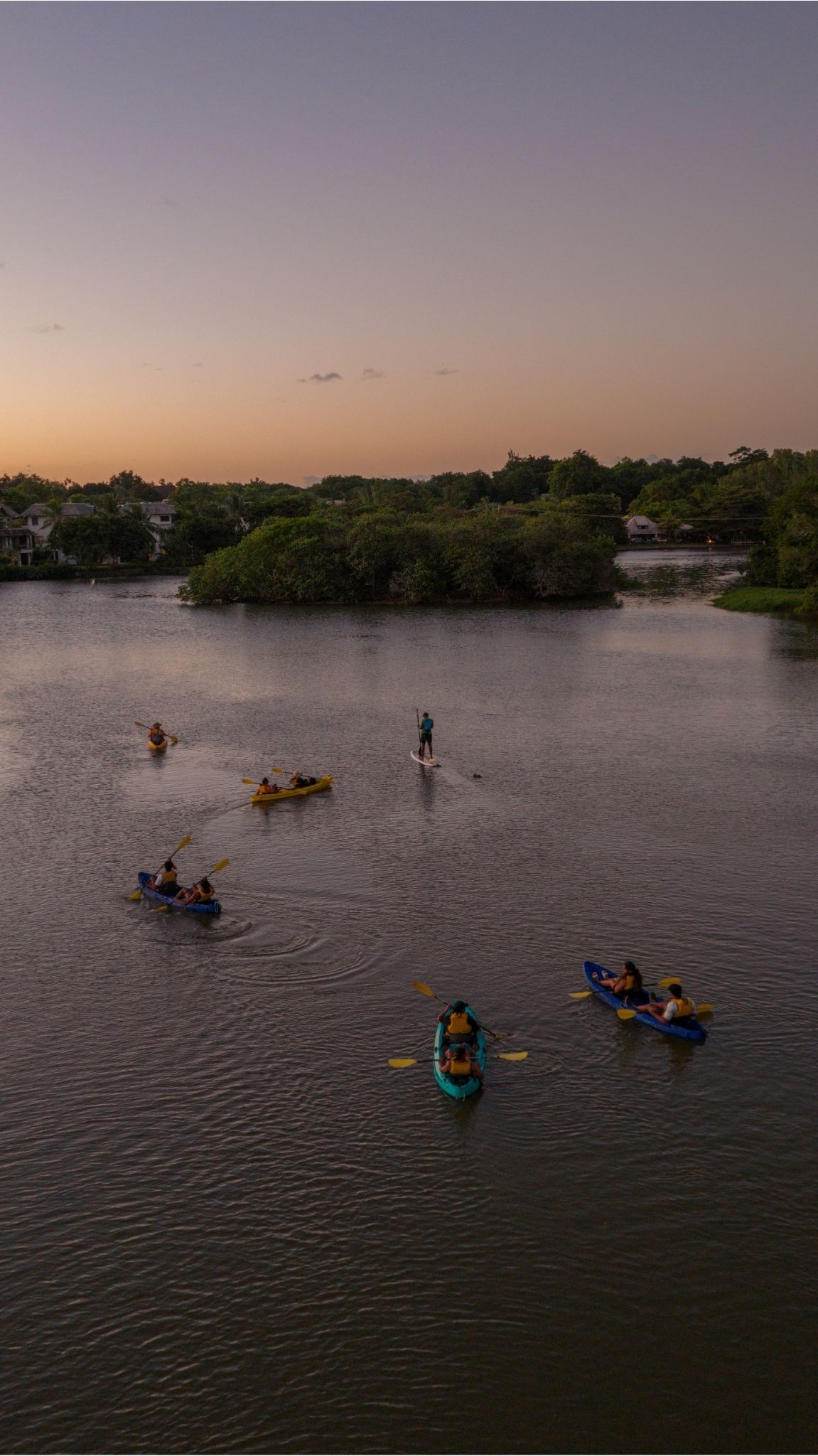 Kayak at Sunset on the Tamarin River - Image 2